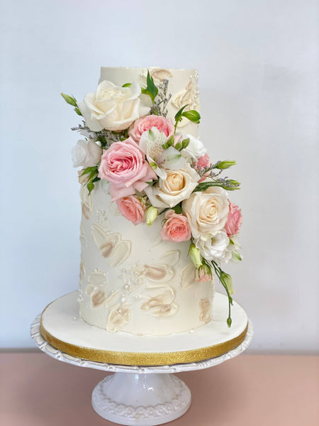 Diagonal Floral Design - Shop Desserts