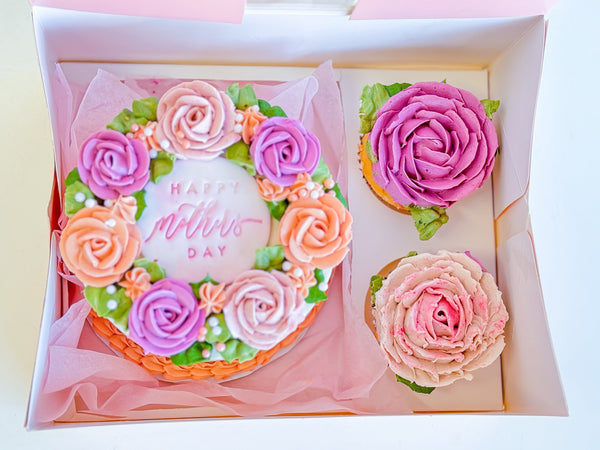Rose Mini Cake & Cupcakes