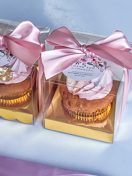 Boxed Cupcake Favours