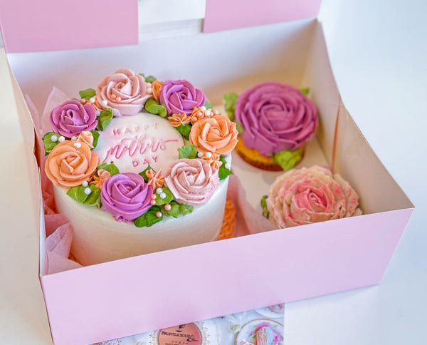 Rose Mini Cake & Cupcakes