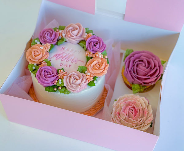 Rose Mini Cake & Cupcakes