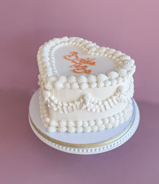 Vintage Heart Cake