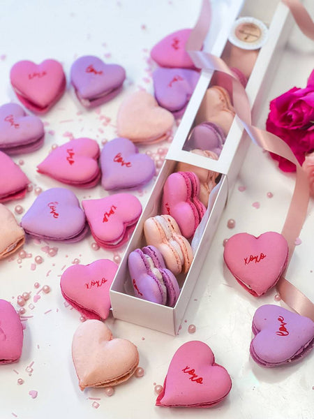 XOXO Heart Macaron Gift Box - Shop Desserts