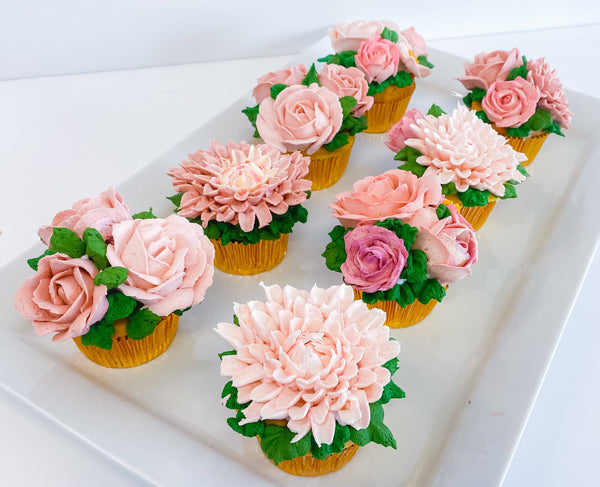 Floral Cupcakes - Shop Desserts