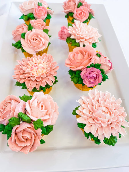 Floral Cupcakes - Shop Desserts