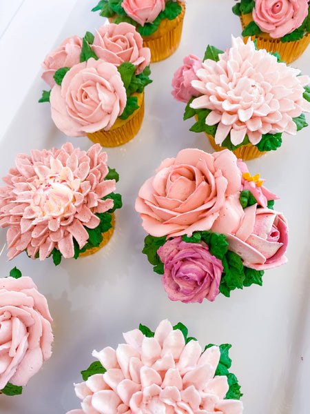 Floral Cupcakes - Shop Desserts